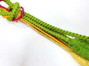 正絹　手組帯締め